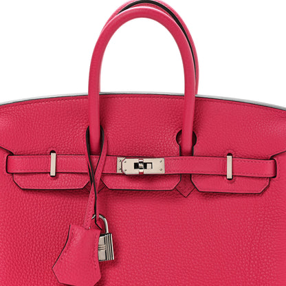 Hermes Togo Birkin 25 Rose Mexico 7 of 10