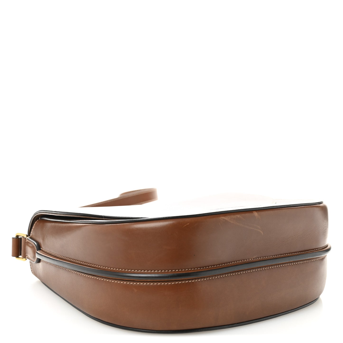 Supersoft Calfskin Medium Trotteur Caramel