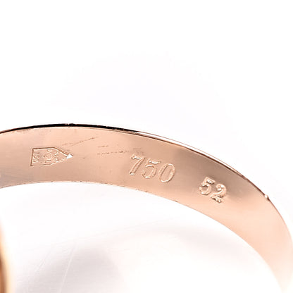 Cartier 18K Pink Yellow White Gold Classic Les Must De Trinity Ring 52 6 5 of 5