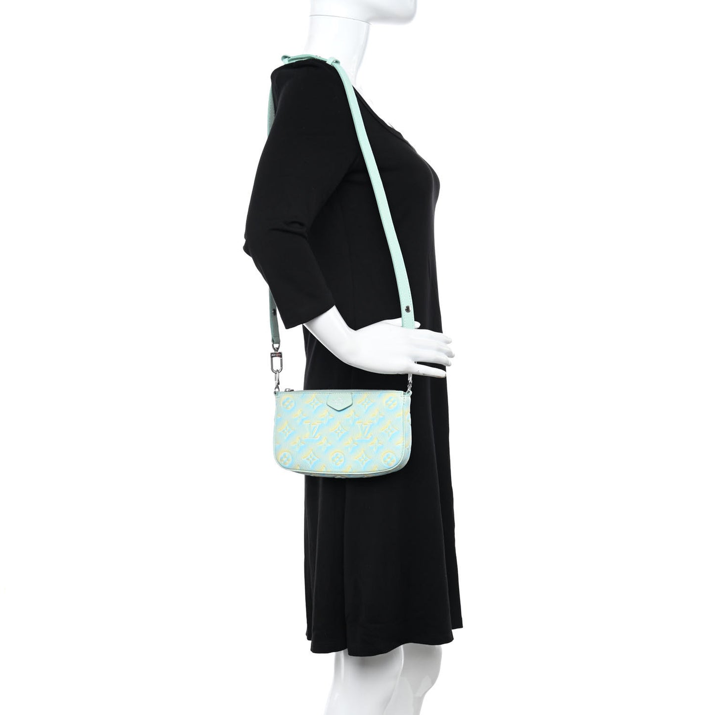 Empreinte Monogram Summer Stardust Pochette Accessories Water Green