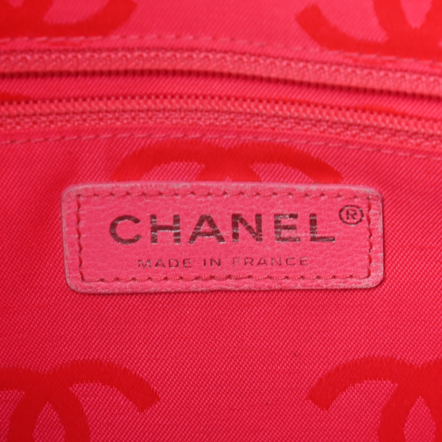 Chanel Calfskin Quilted Large Cambon Flap Black White 6 of 9