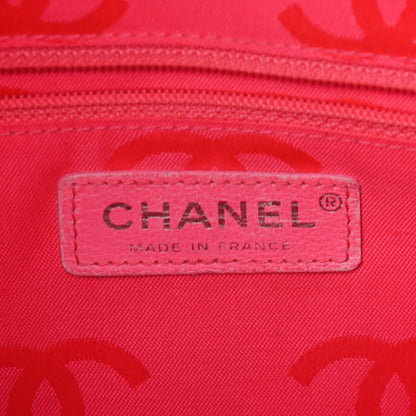 Chanel Calfskin Quilted Large Cambon Flap Black White 6 of 9