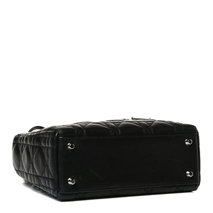 Christian Dior Lambskin Cannage Mini Lady Dior Black 4 of 15