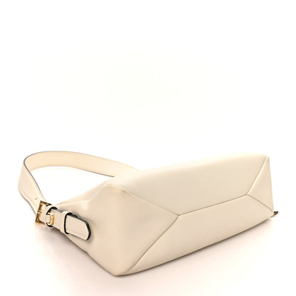Prada Soft Calfskin Medium Aimée Shoulder Bag White 4 of 9