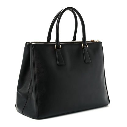 Prada Saffiano Large Galleria Double Zip Tote Black 3 of 10