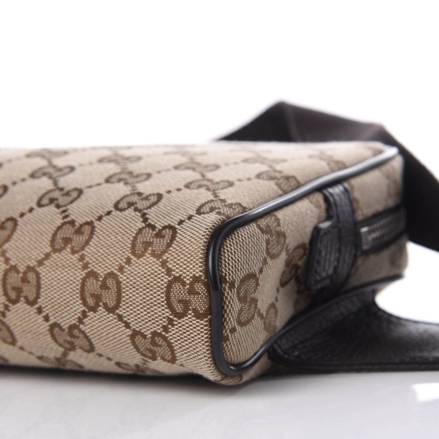 Monogram Belt Bag Dark Brown