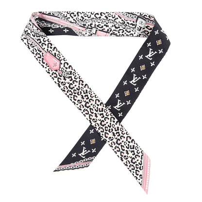 Louis Vuitton Silk Monogram Wild At Heart BB Bandeau Black 1 of 3