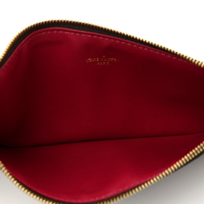 Louis Vuitton Monogram Felicie Chain Wallet Zippered Insert Fuchsia 5 of 7