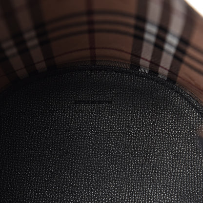 Burberry London Grainy Calfskin Small Lorne Bucket Crossbody Black 6 of 9
