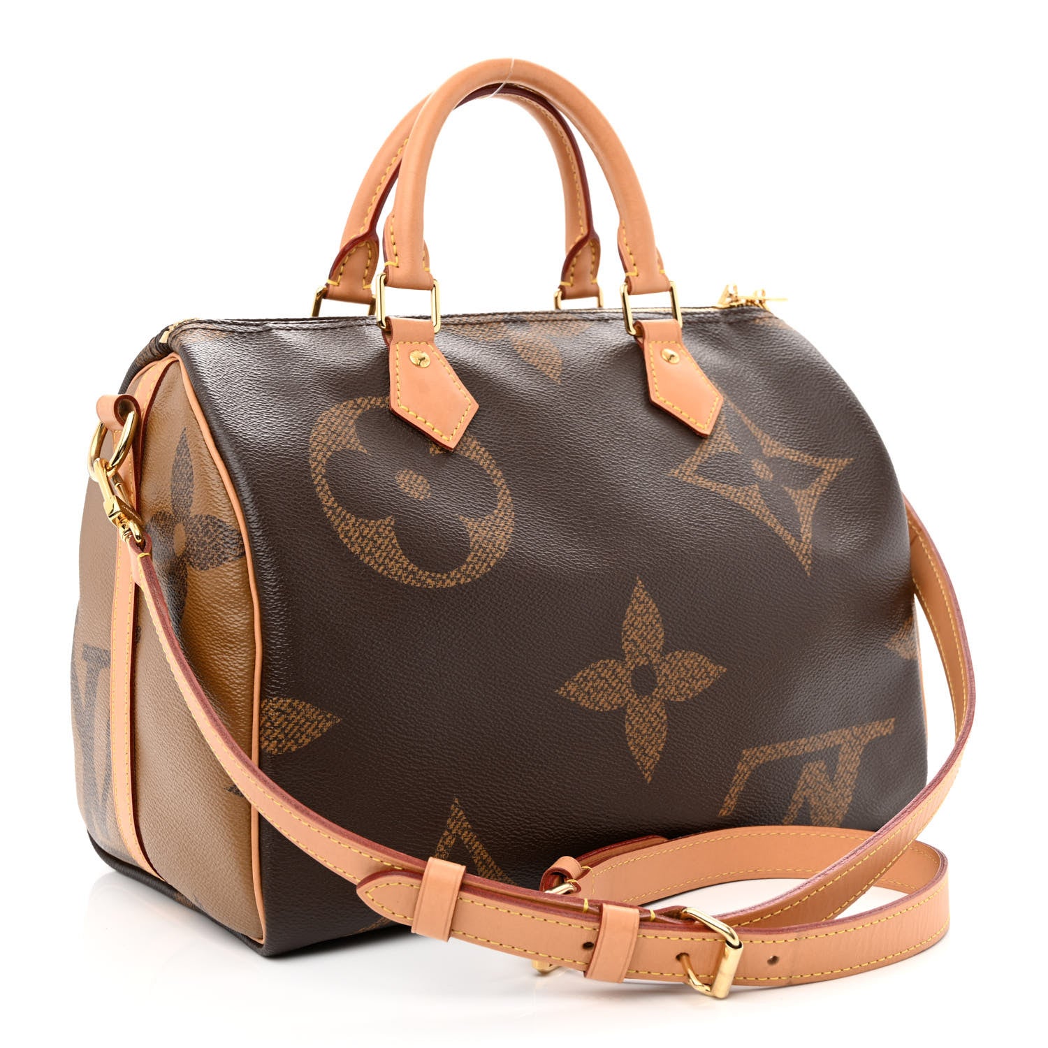Louis Vuitton Reverse Monogram Giant Speedy Bandouliere 30 3 of 11