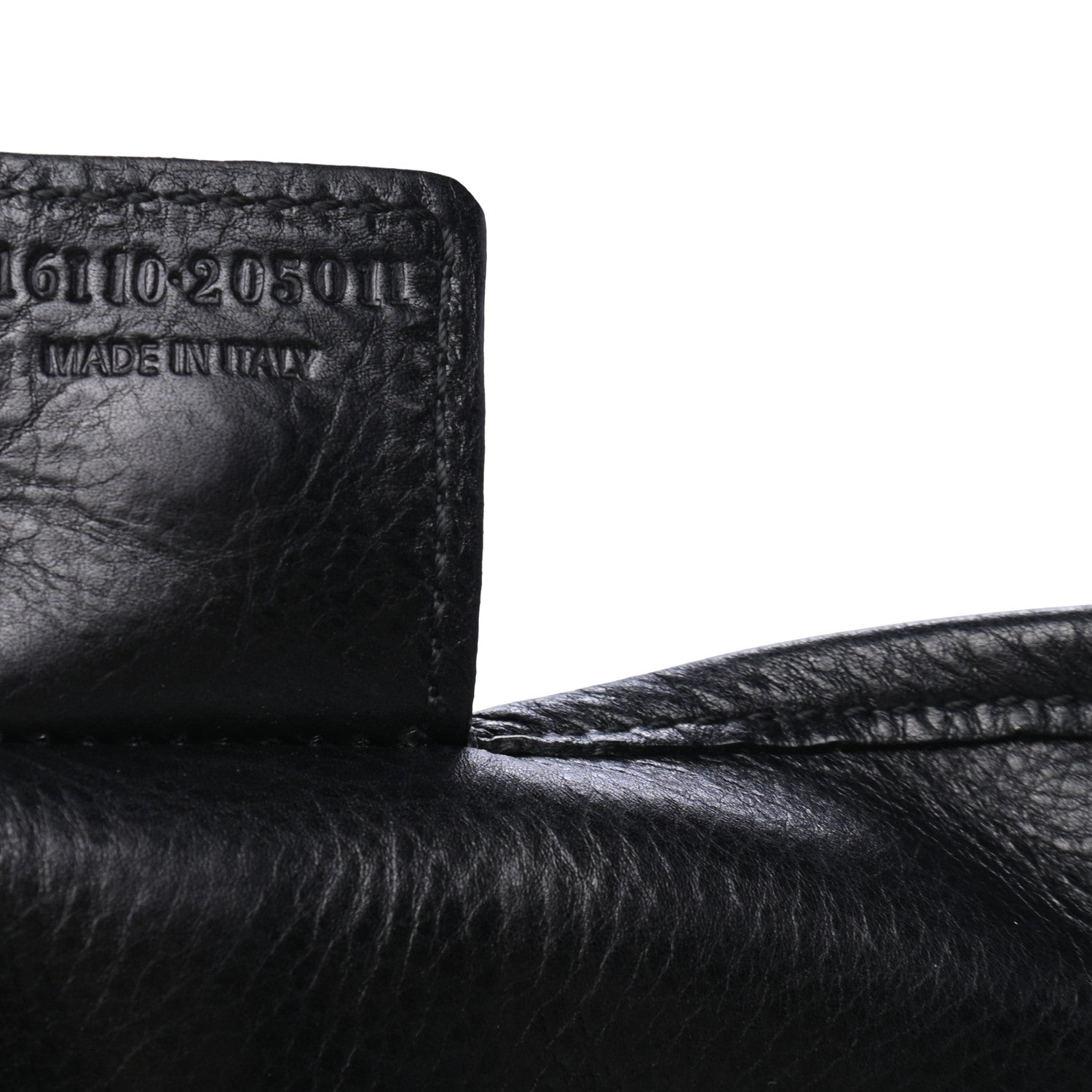 Saint Laurent Calfskin Mombasa Messenger Black 6 of 7