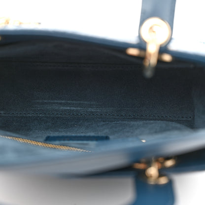 Christian Dior Lambskin Cannage Small My ABCDior My Lady Dior Deep Ocean 5 of 14