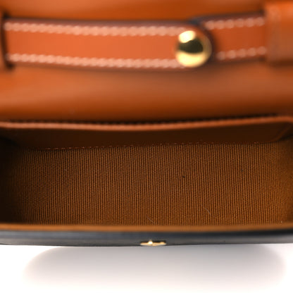 Celine Triomphe Canvas Calfskin Mini Claude Tan 5 of 9