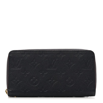 Louis Vuitton LOUIS VUITTON Empreinte Zippy Wallet Marine Rouge 1 of 6
