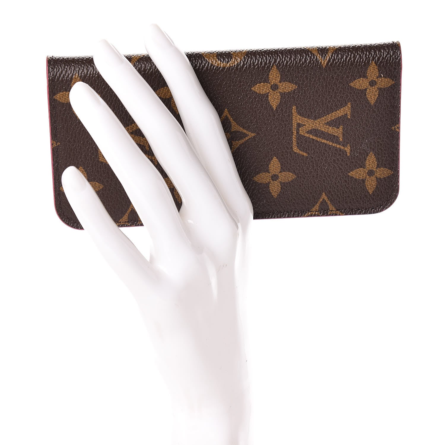 Louis Vuitton Monogram iPhone 7/8 Folio Case Pink 2 of 7