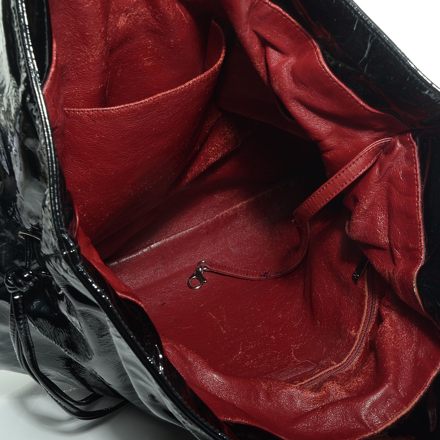 Chanel Patent Bonbons Shopper Tote Black 7 of 7