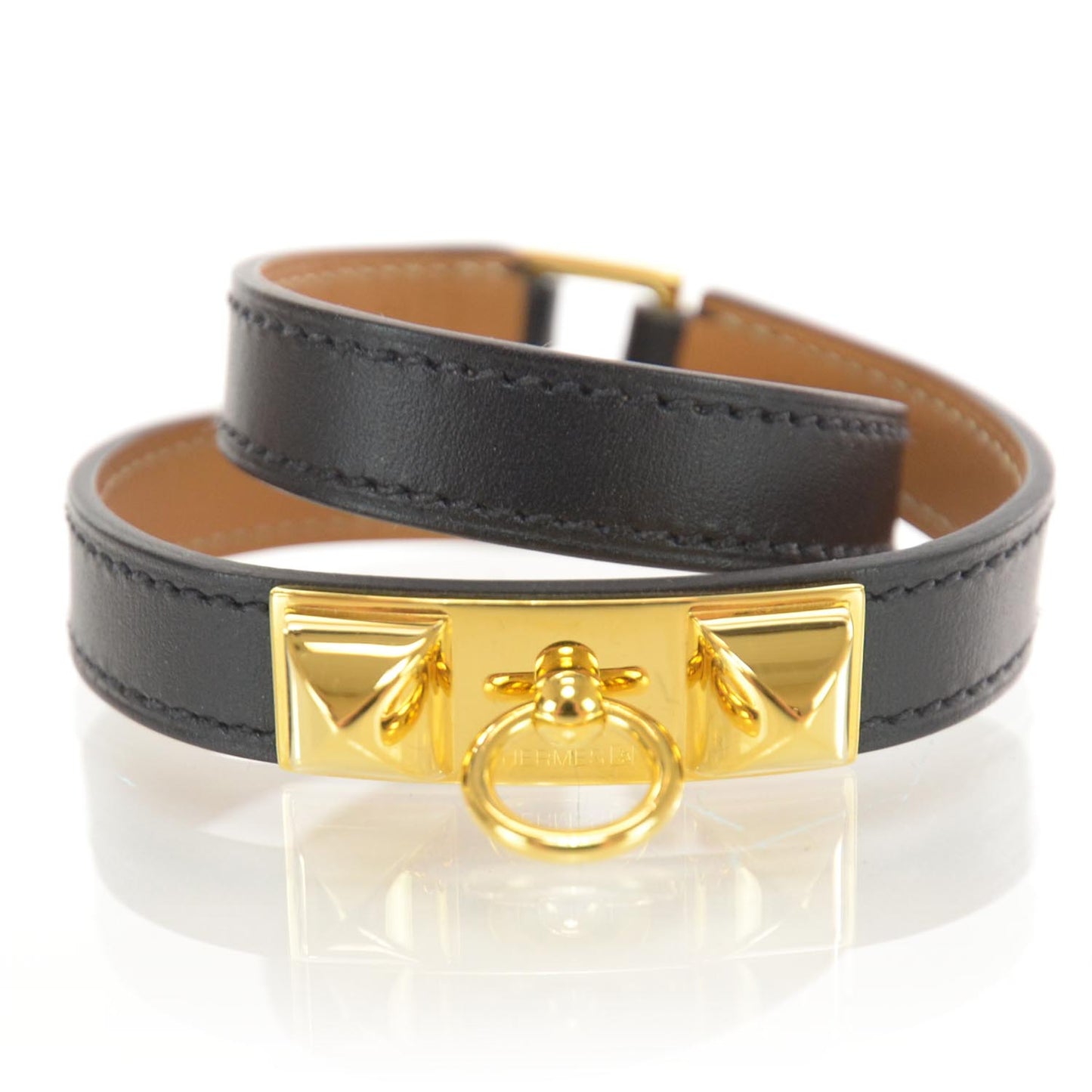 Chamonix Rivale Double Tour Bracelet Medium Black
