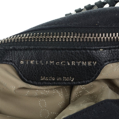 Stella McCartney Quilted Shaggy Deer Large Falabella Bucket Bag Black 7 of 7