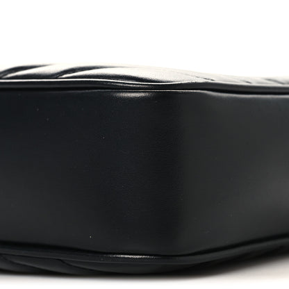 Saint Laurent Patent Mixed Matelasse Triquilt Small Monogram Satchel Black 9 of 10