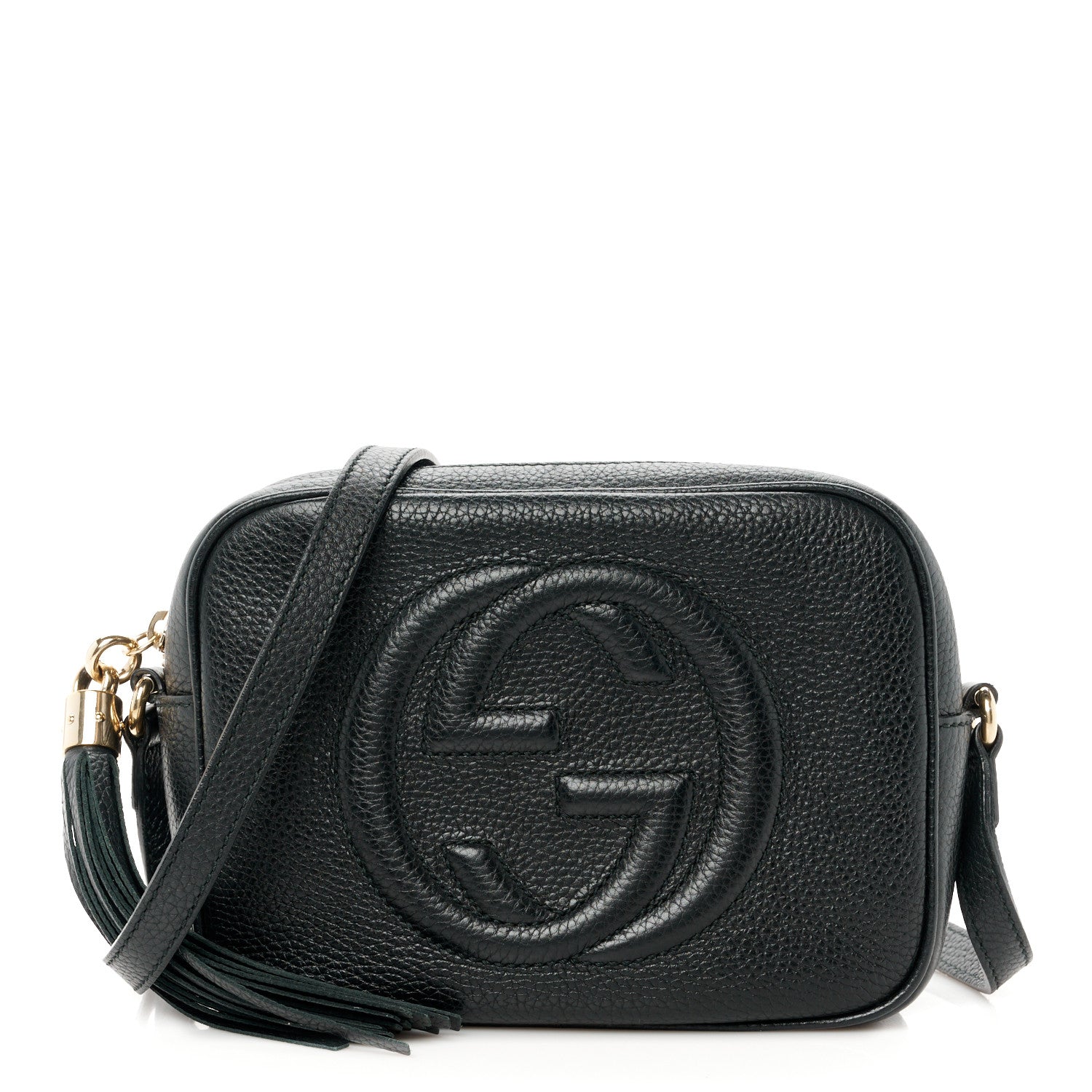 Gucci Pebbled Calfskin Small Soho Disco Bag Black 1 of 10