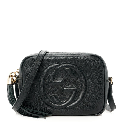 Gucci Pebbled Calfskin Small Soho Disco Bag Black 1 of 10