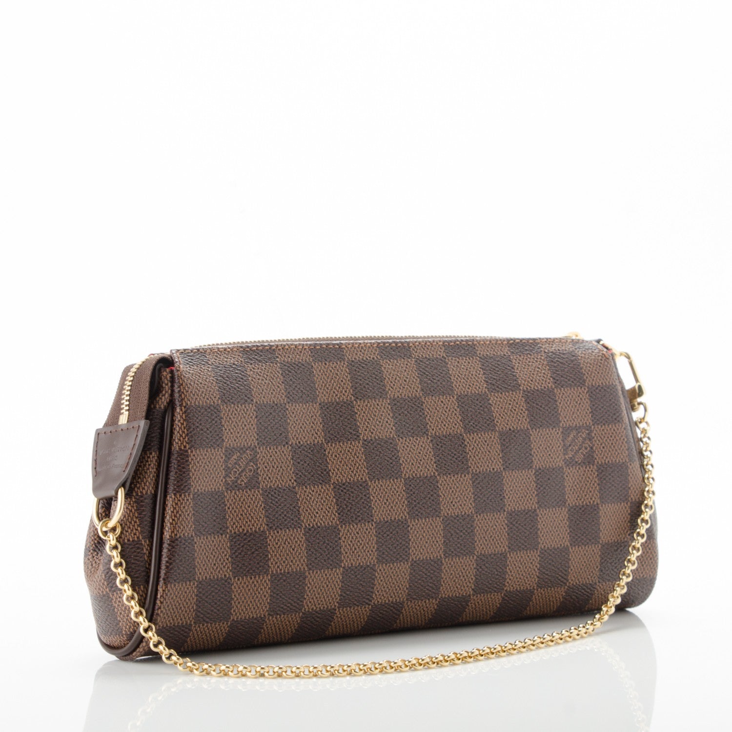 Louis Vuitton Damier Ebene Eva Clutch 3 of 7