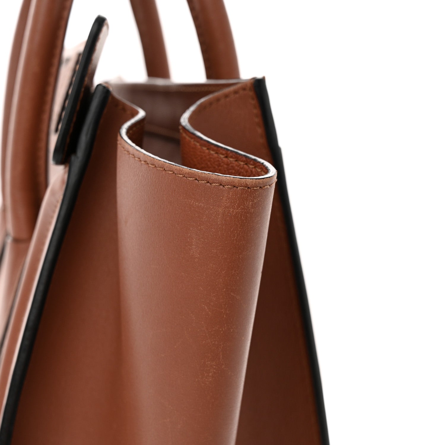 Celine Smooth Calfskin Mini Luggage Sienna 18 of 22