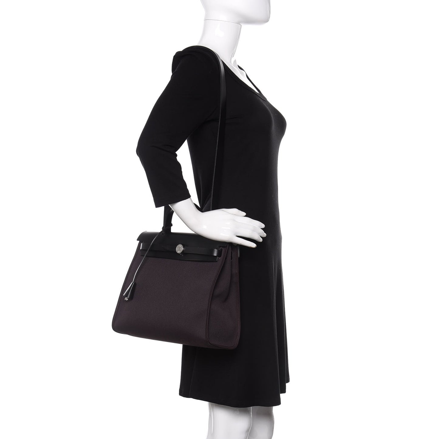Military Toile Vache Hunter Herbag Zip PM 31 Prune Black