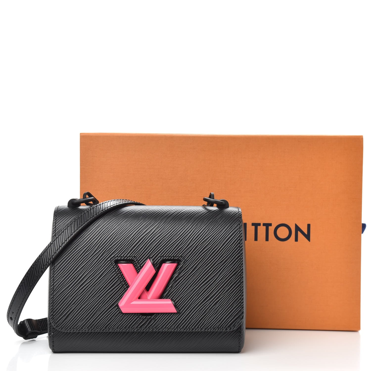Louis Vuitton Epi Twist Shoulder Bag PM Black Pink 10 of 10