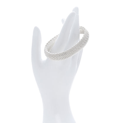 Tiffany Sterling Silver Somerset Mesh Bracelet 2 of 4