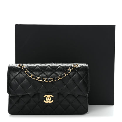 Chanel Caviar Quilted Small Double Flap Black 11 of 11
