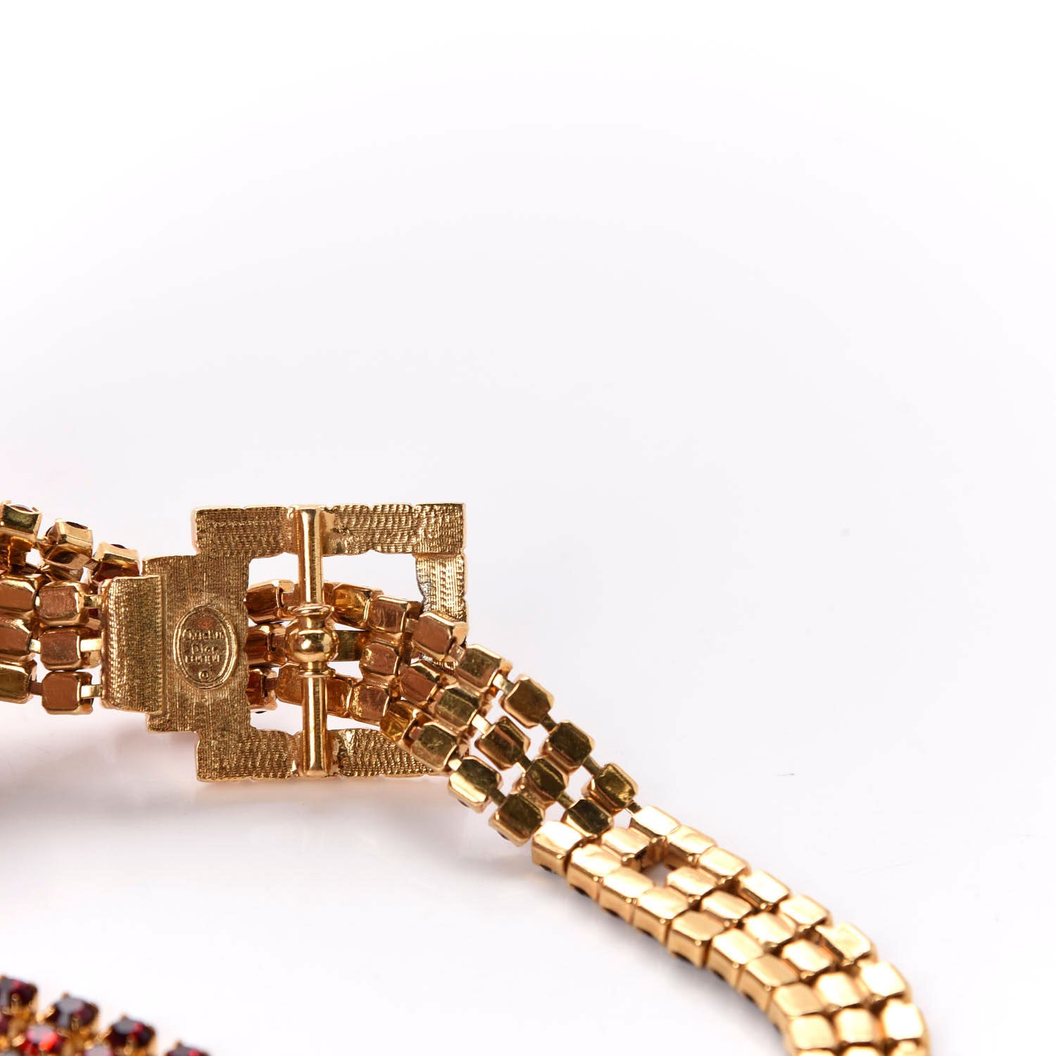 Christian Dior Crystal Charm Belt Multicolor 5 of 6