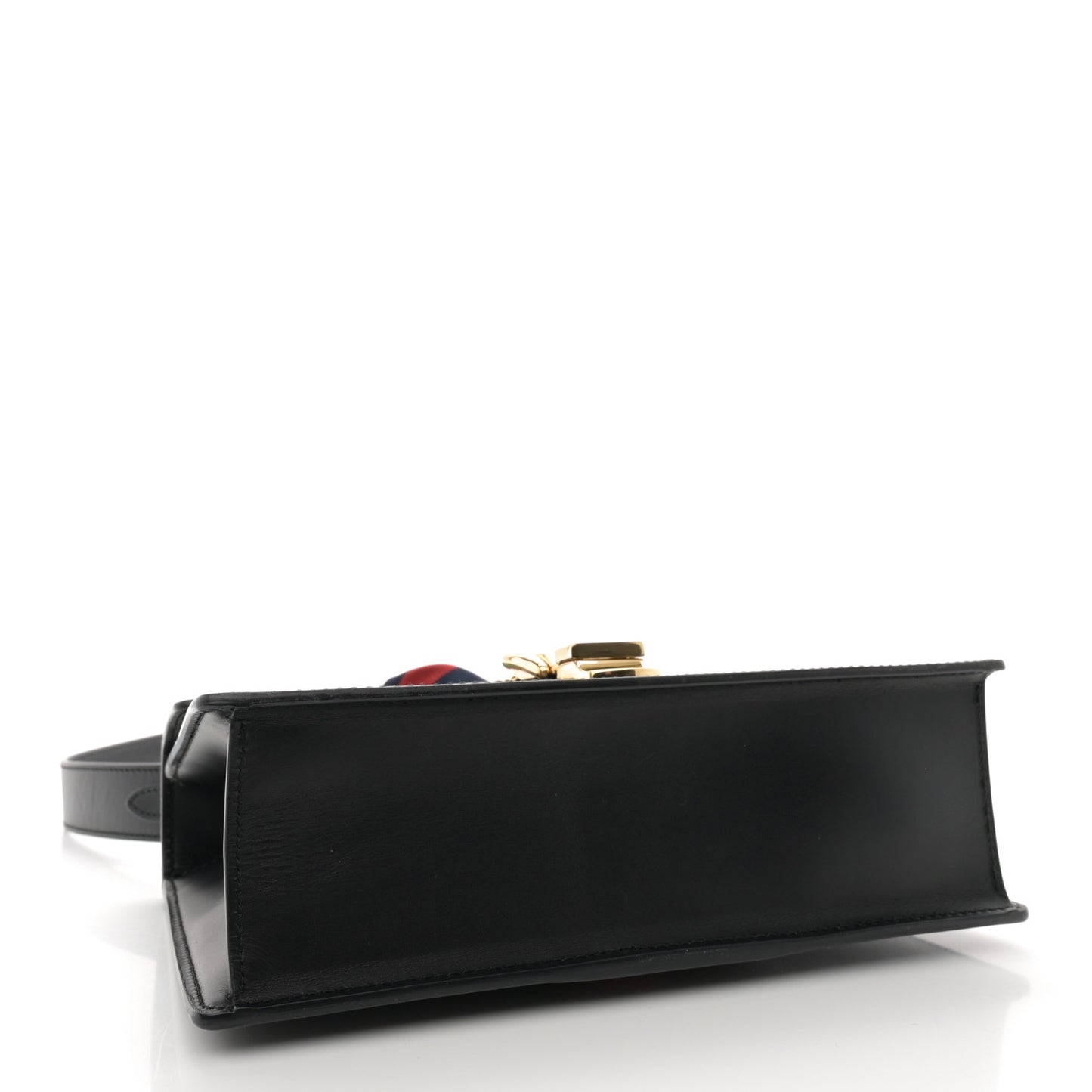 Calfskin Small Sylvie Shoulder Bag Black