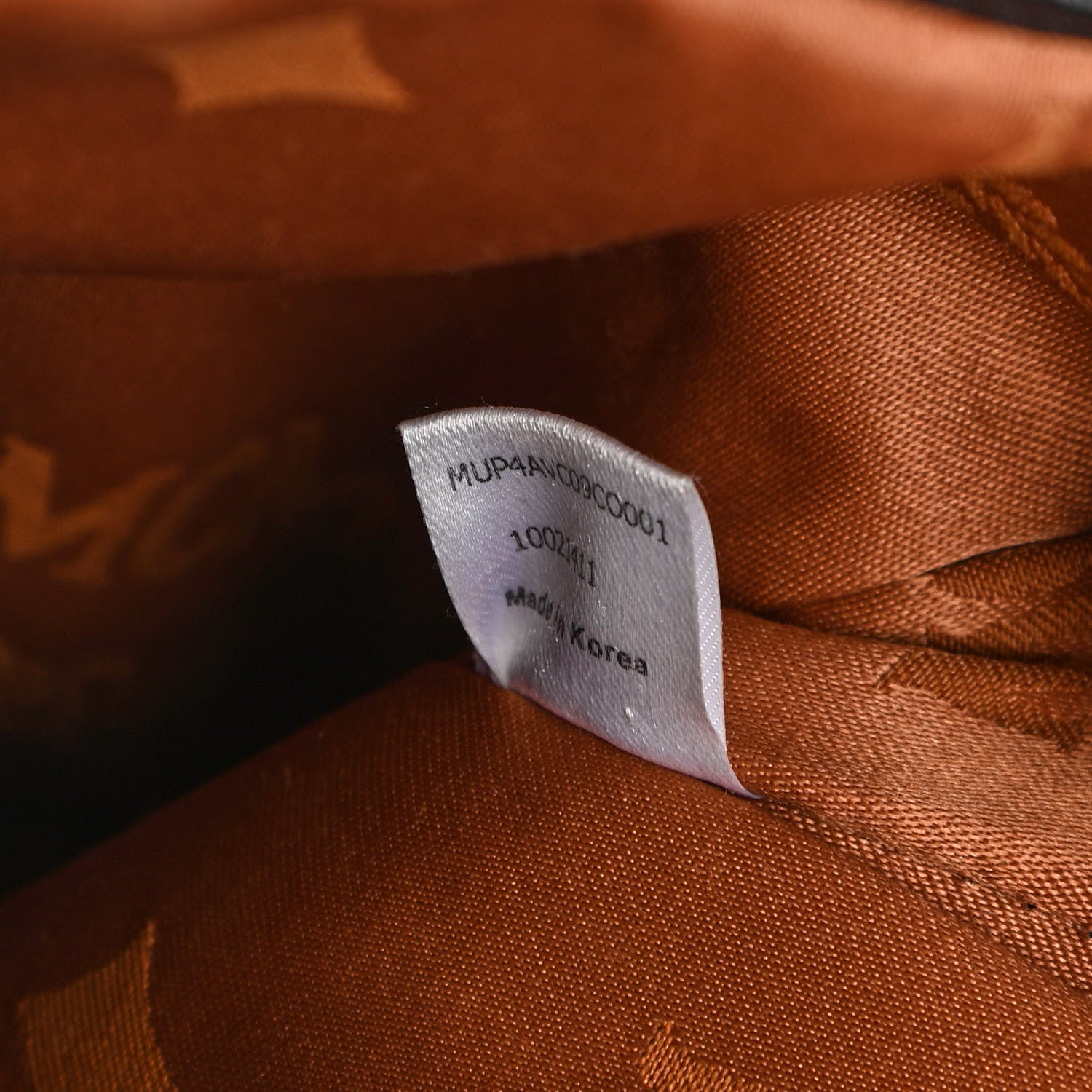 MCM Visetos Medium Shopper Tote Cognac Black 9 of 10