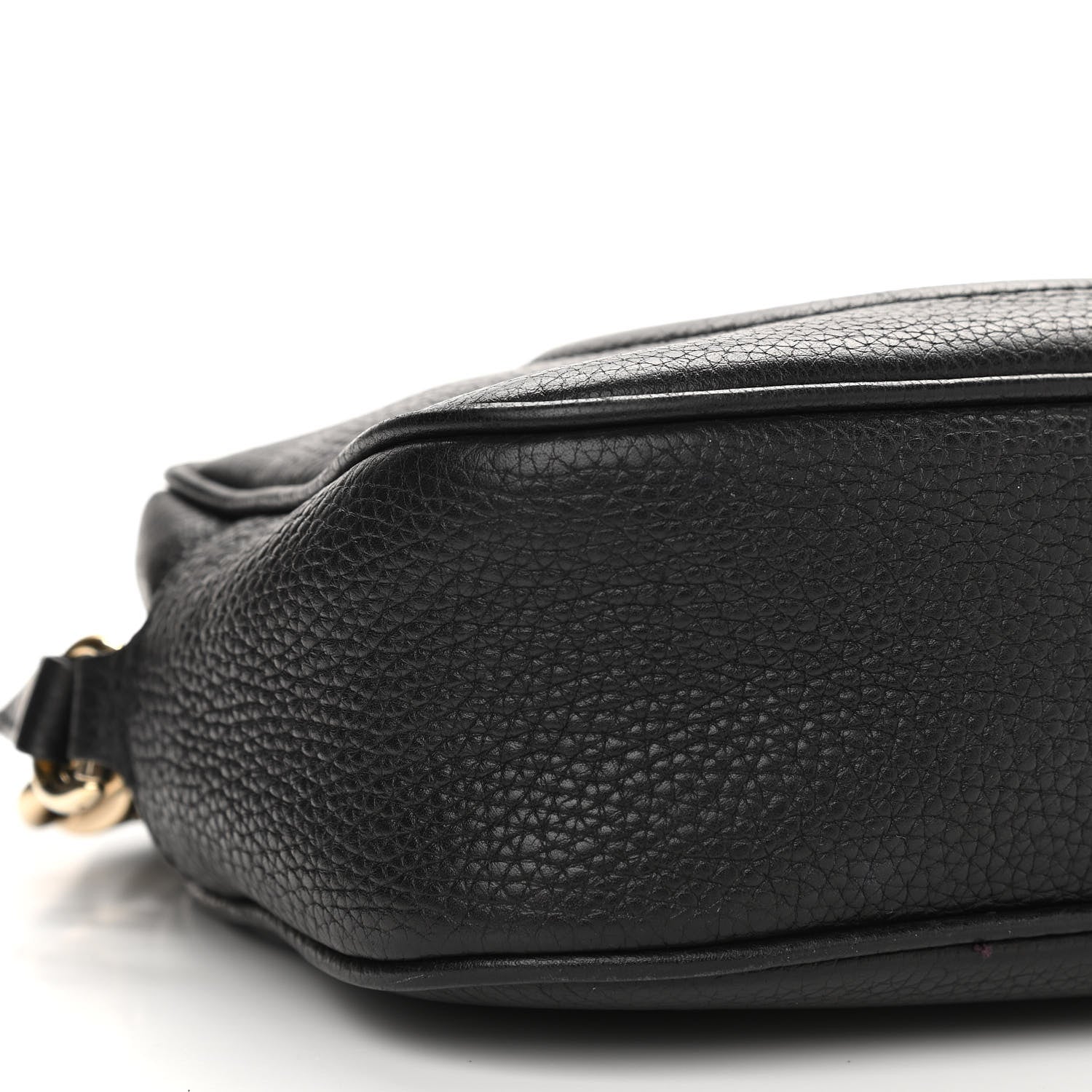 Gucci Pebbled Calfskin Small Soho Disco Bag Black 9 of 15