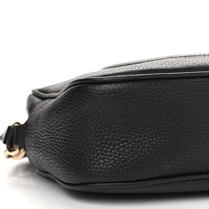 Gucci Pebbled Calfskin Small Soho Disco Bag Black 9 of 15
