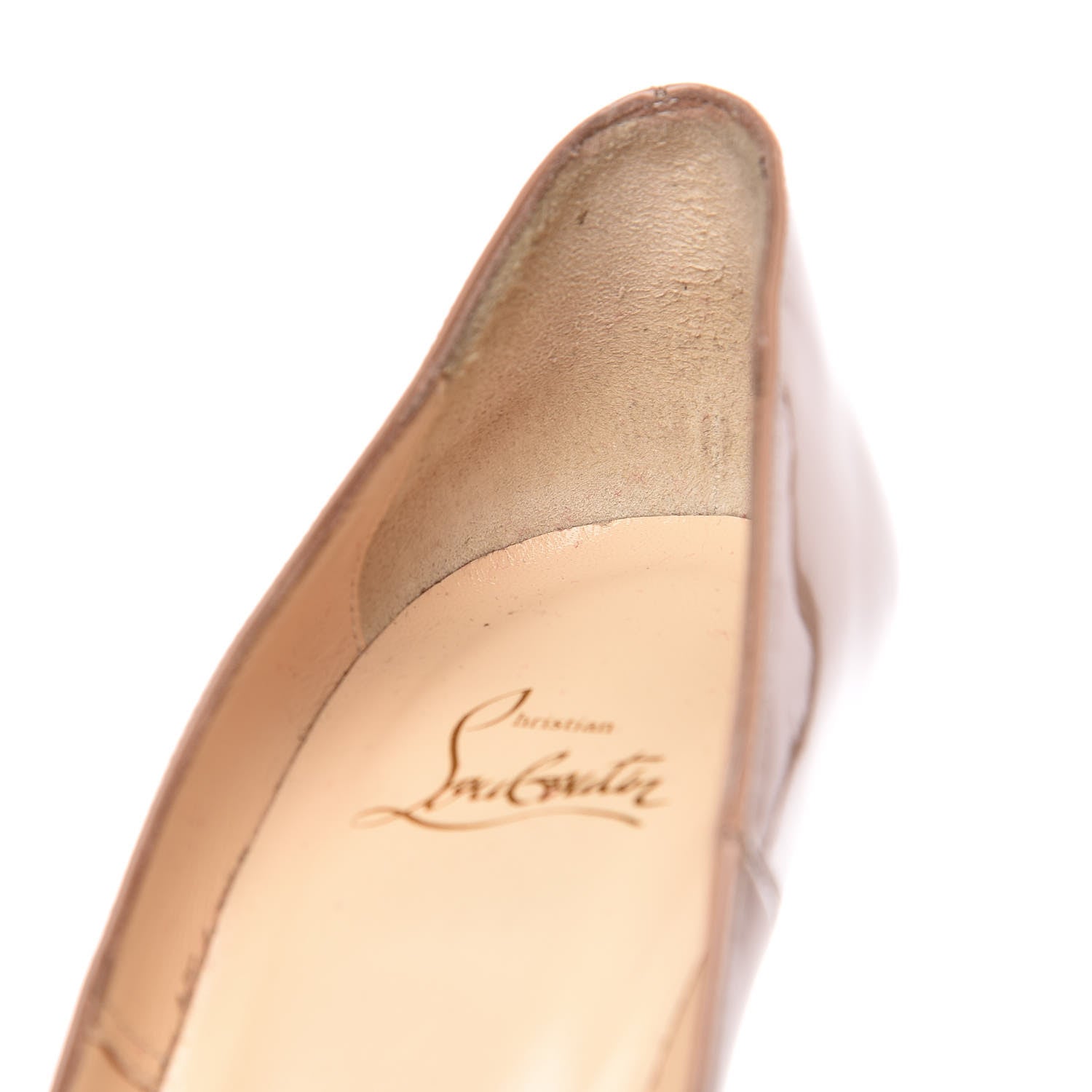 Christian Louboutin Patent So Kate 120 Pumps 39.5 Nude 9 of 12