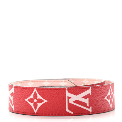 Louis Vuitton Monogram Giant Bandouliere Shoulder Strap Rouge 2 of 5
