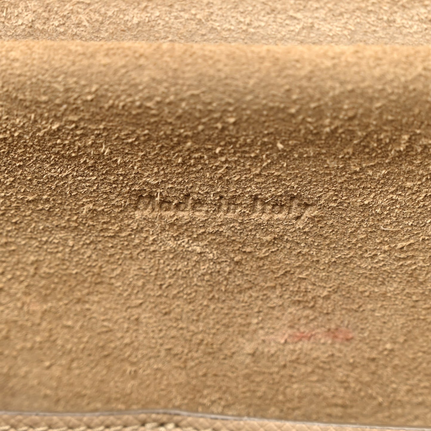 Grained Calfskin Mini Belt Bag Light Taupe