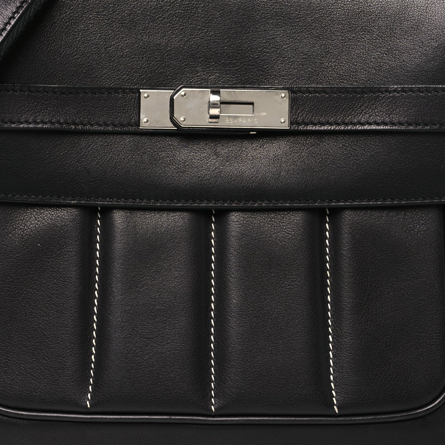 Hermes Veau Swift Sac Berline 28 Black 8 of 11