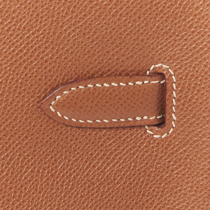 Hermes Courchevel Birkin 35 Gold 10 of 31