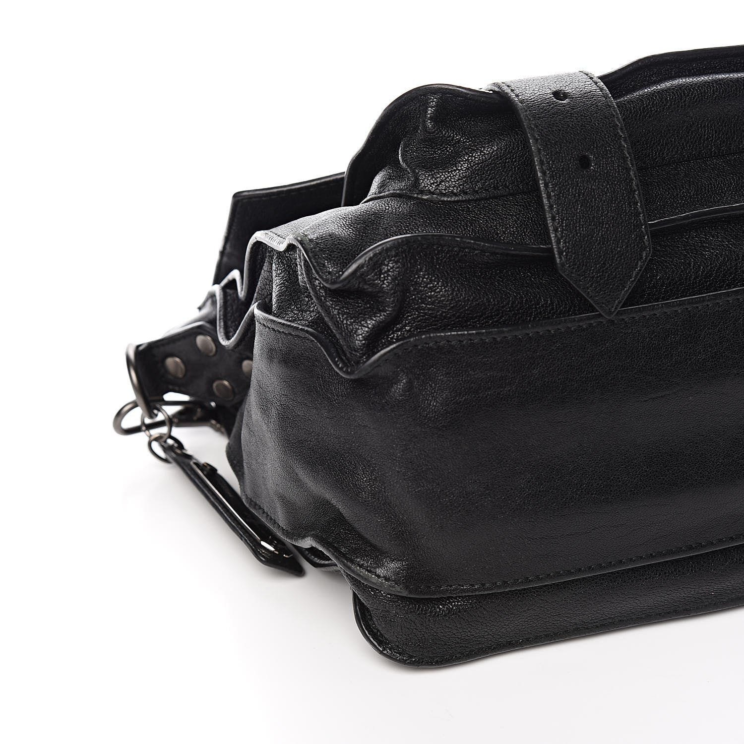 Proenza Schouler Lambskin PS1 Medium Satchel Black 8 of 12