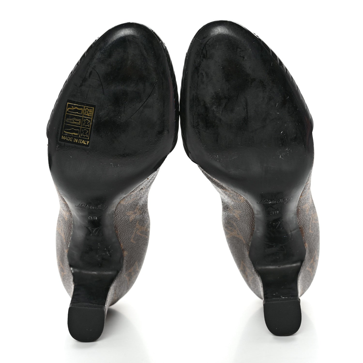 Louis Vuitton Monogram Revival Ankle Boots 39 Black 5 of 11