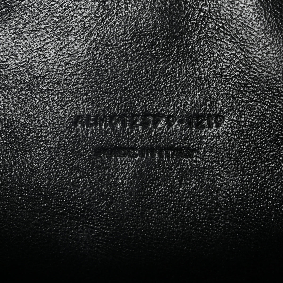 Grain De Poudre Matelasse Monogram Mini Lou Camera Bag Black