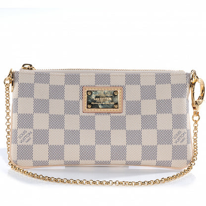 Louis Vuitton Damier Azur Pochette Milla MM 1 of 8