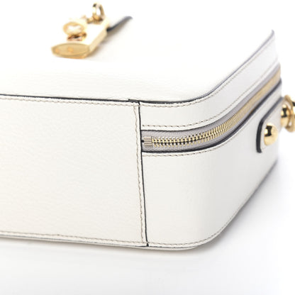 Dolce & Gabbana Drummed Calfskin Rosaria Shoulder Bag White 8 of 14
