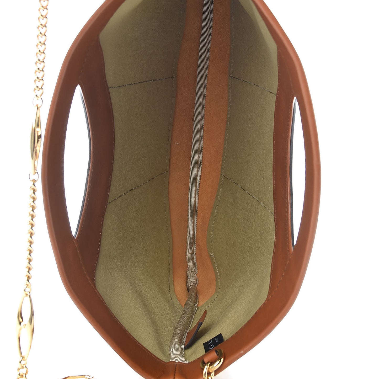 Canvas Large Vintage Shoulder Bag Brown