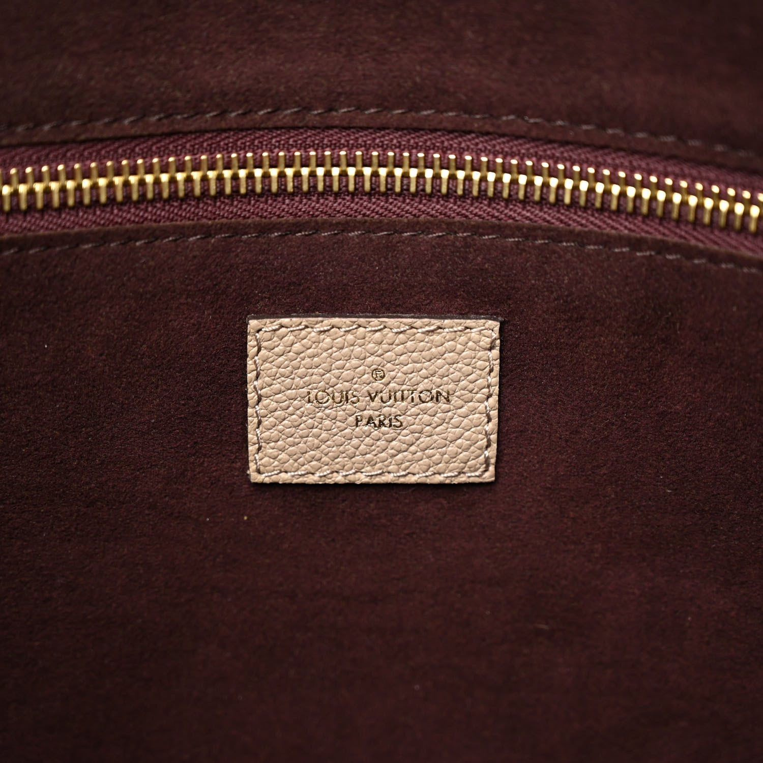 Louis Vuitton Empreinte Monogram Giant Neverfull MM Tourterelle 6 of 11