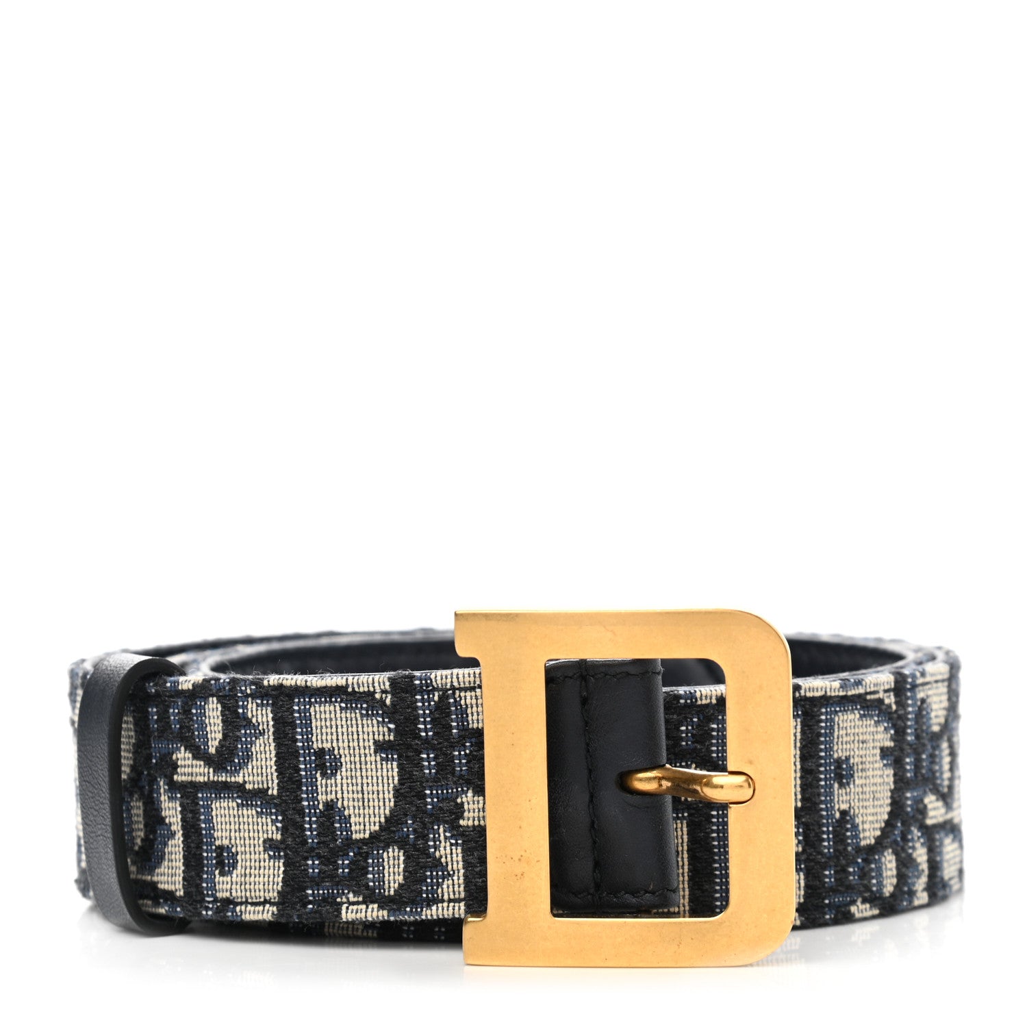 Christian Dior Oblique Diorquake Belt 85 Blue Multi 1 of 6