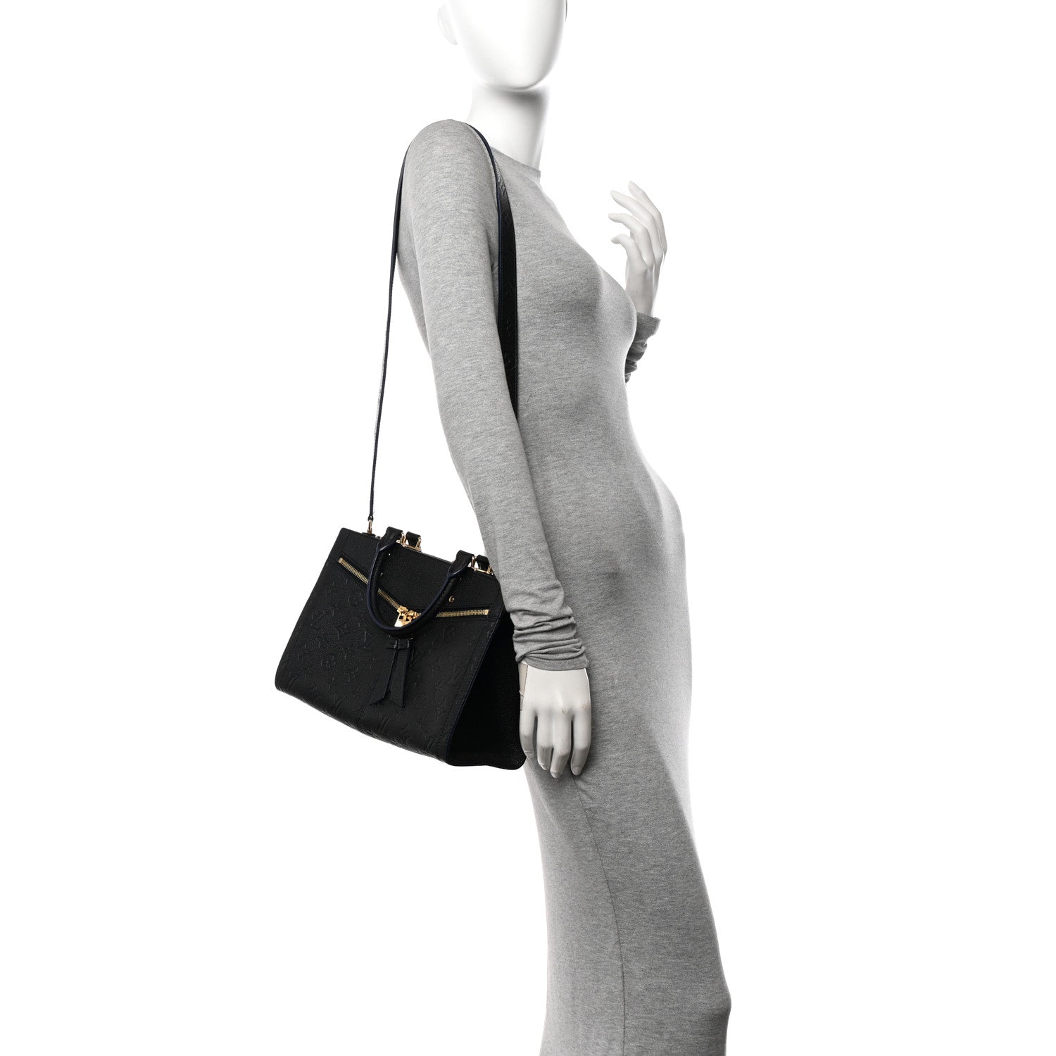 Louis Vuitton Empreinte Sully PM Black 2 of 12